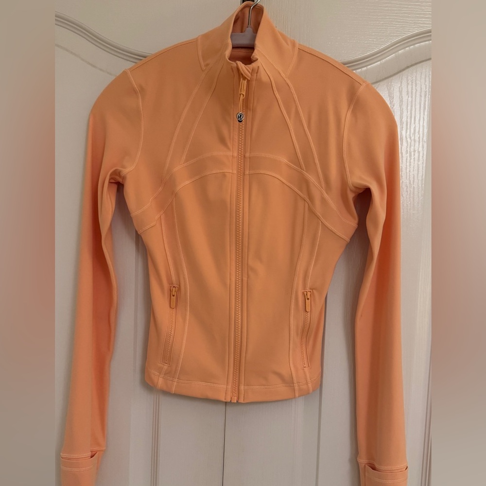 NWOT Define Cropped Jacket Nulu Rock Melon size 4 - Picture 5 of 6